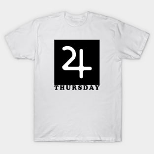 Weekdays Thursday T-Shirt